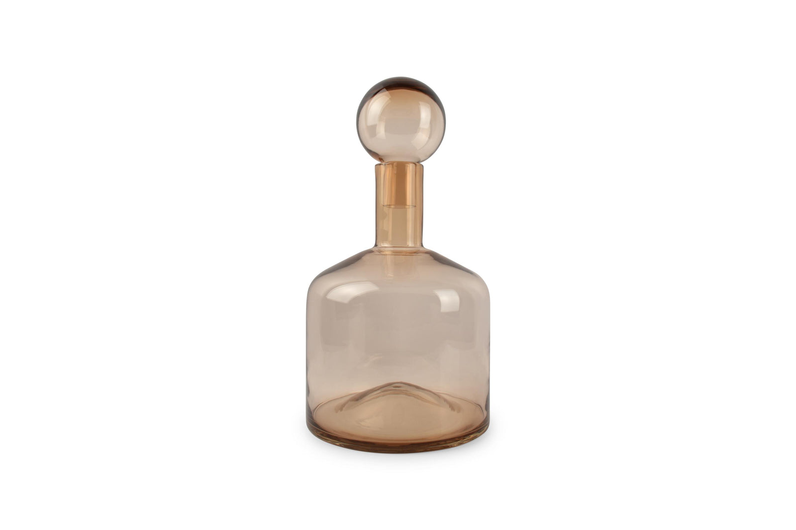 S&P - Vase avec bouchon 22xH40,5cm amber Fera
