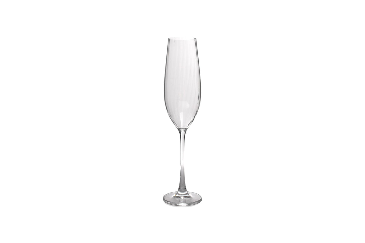 S&amp;P - Champagne glass 29cl Saga - set/4