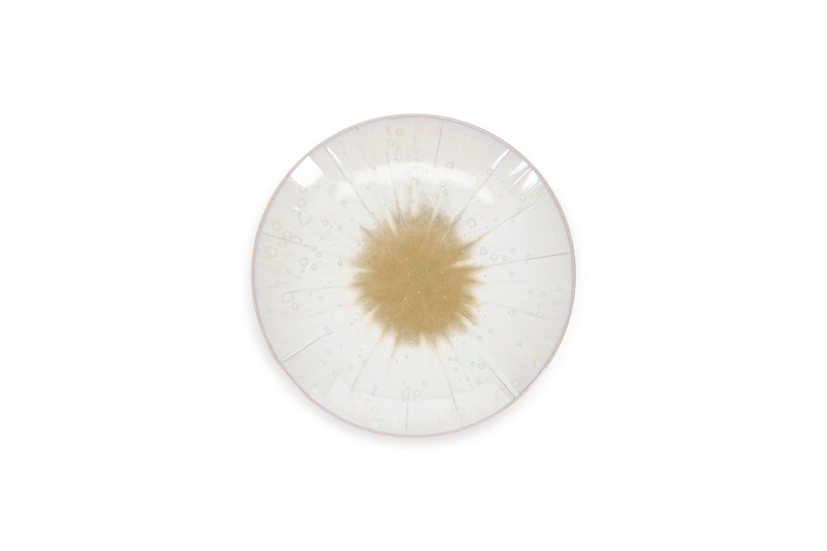 S&amp;P - Assiette plate 18xH3,5cm blanc Eclipse - 1 SET - 4 pièces