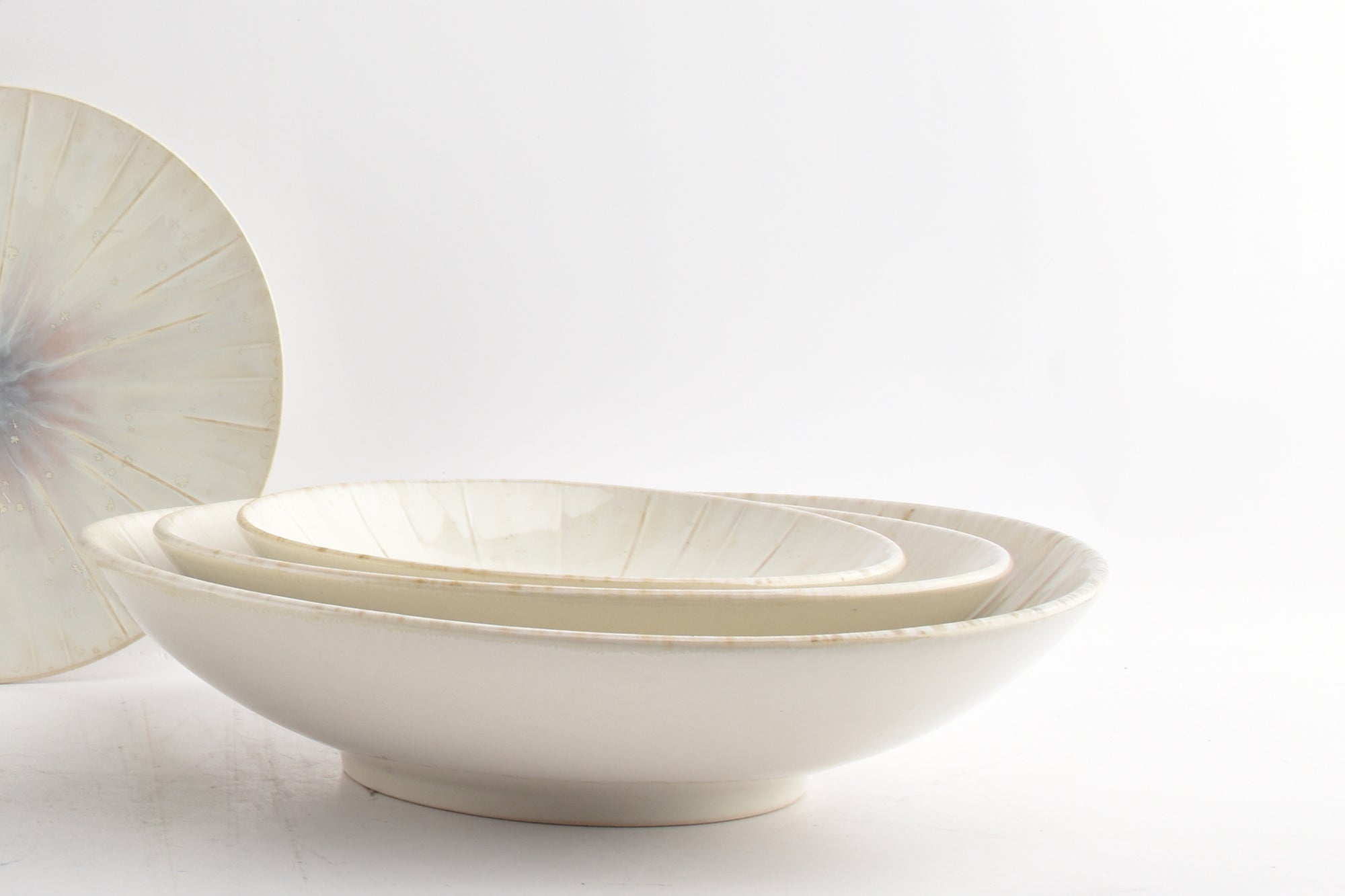 S&P - Bol 29,5xH7,5cm blanc Eclipse