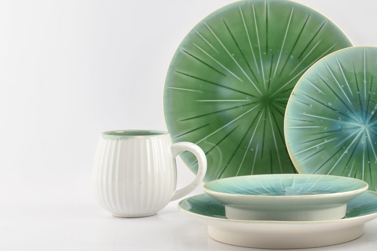 S&amp;P - Chope 50cl turquoise Eclipse - 1 SET - 4 pièces