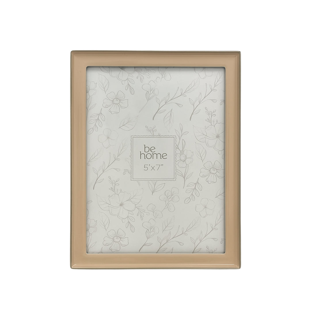 Elyra 5X7 Enamel Frame, Blush