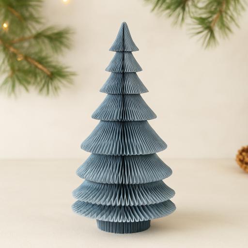 Sapin en papier 7 ft, Periwinkle