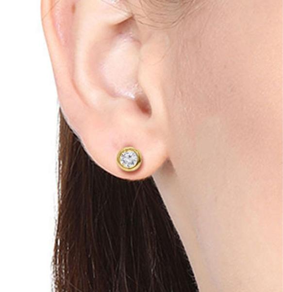 Oorbellen - Geel Goud