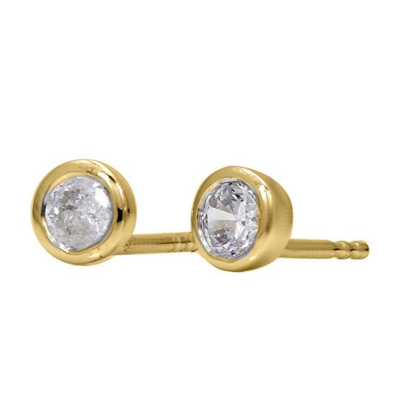 Oorbellen - Geel Goud