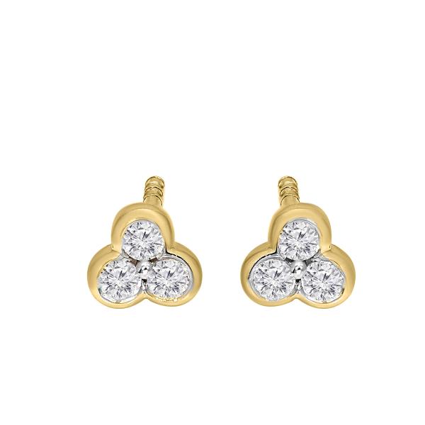 Oorbellen - Geel Goud