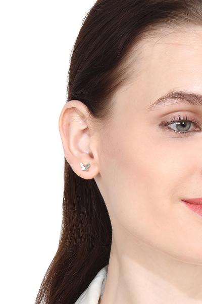 Oorbellen - Wit Goud