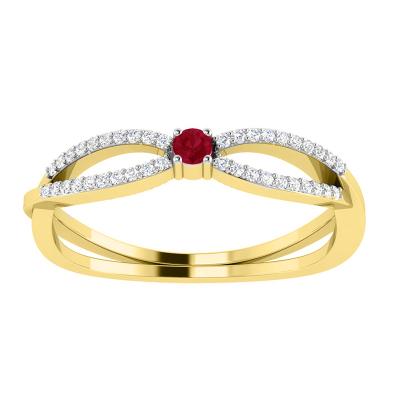Ring - Wit Goud