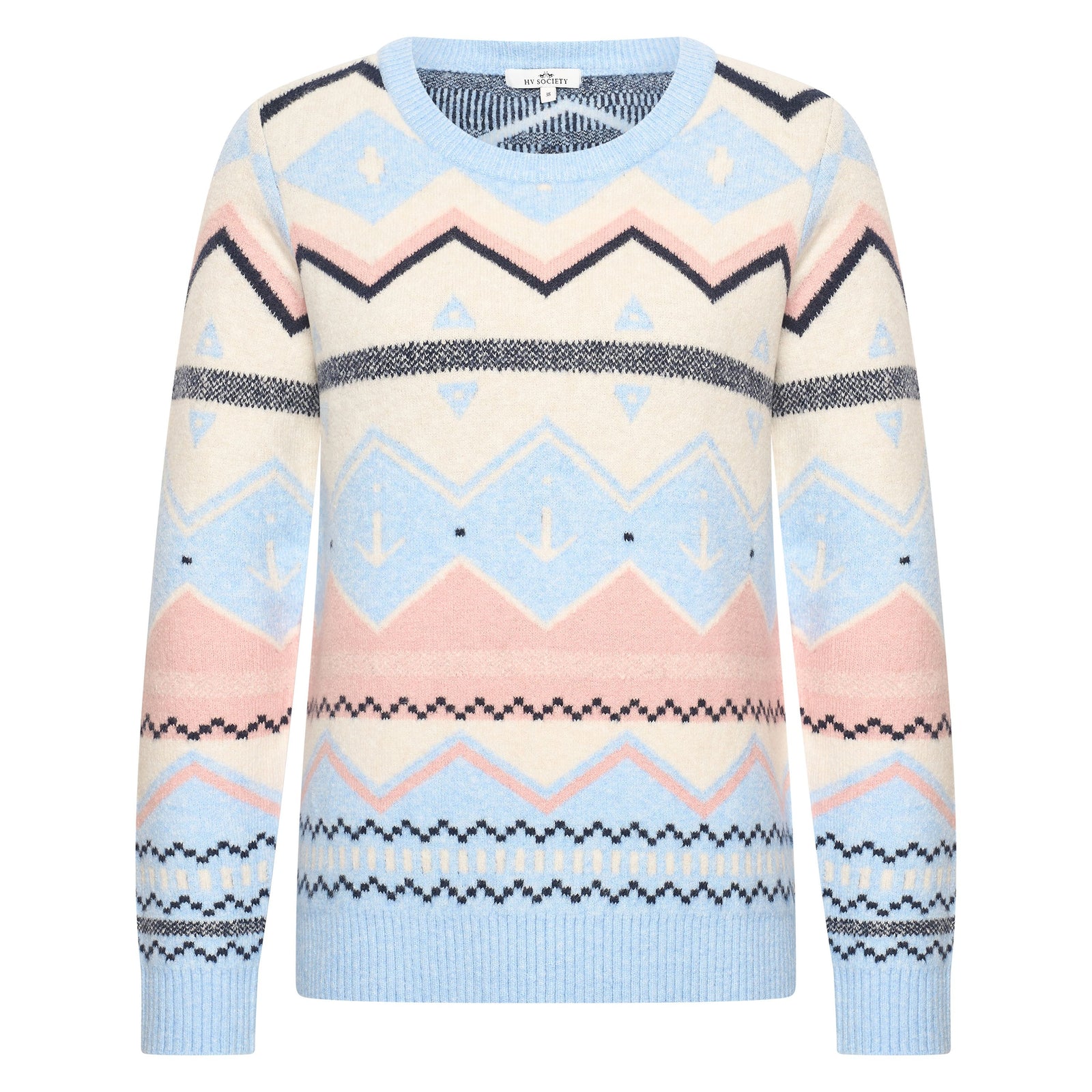 Hv Society - Trui - Lightblue