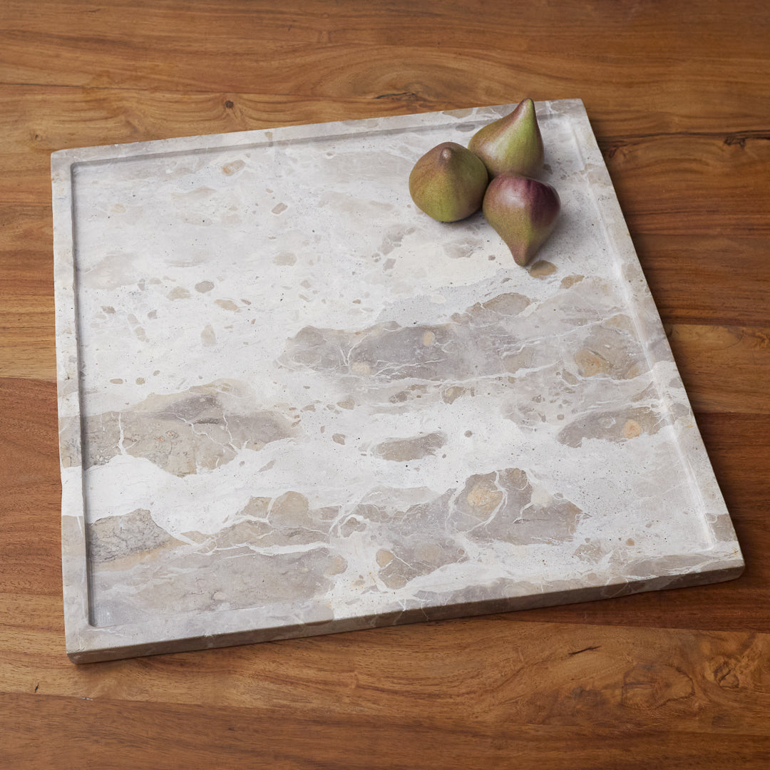 Ataca Marble Square Tray