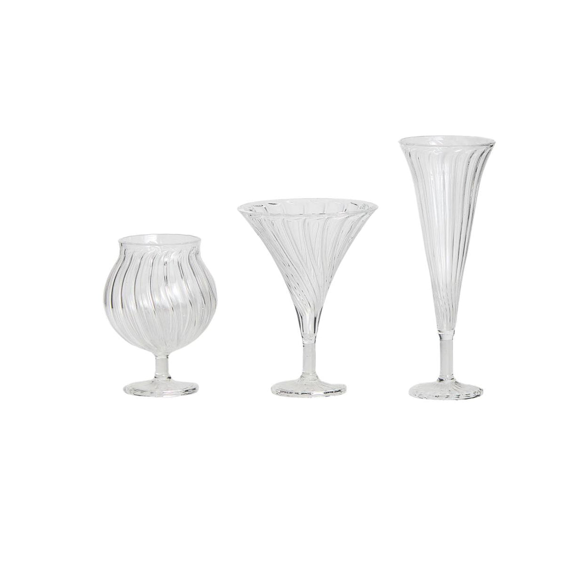 Tulipa Aperitif Glasses, Set of 3