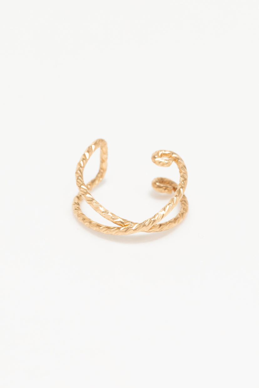 Piercings - Éclat croisé Or