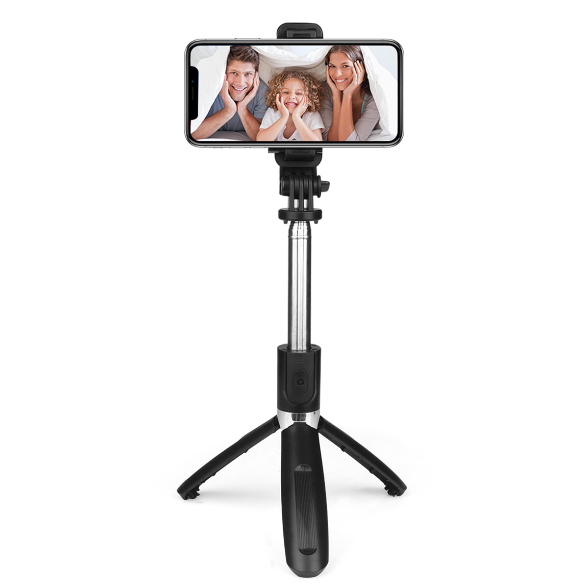 Support Et Perche A Selfie - Noir