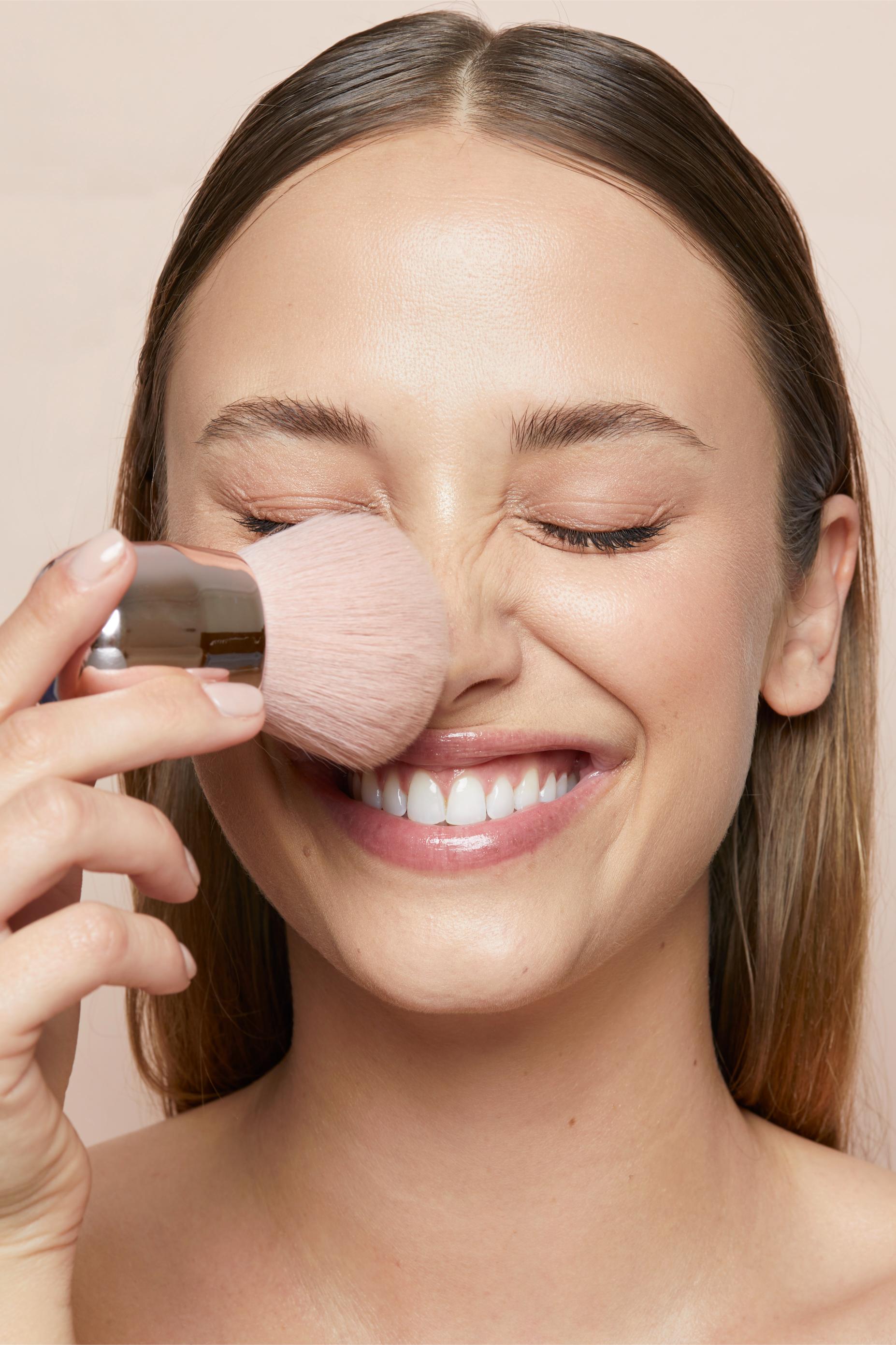 Pinceau Kabuki  Maquillage - Rose Gold