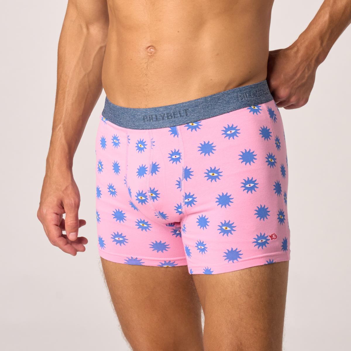 Boxer en coton bio - Suneyes - Rose