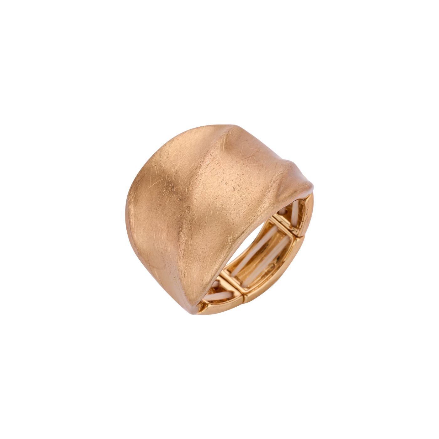 Bague - Bri6 Ring Goudkleurig Mat