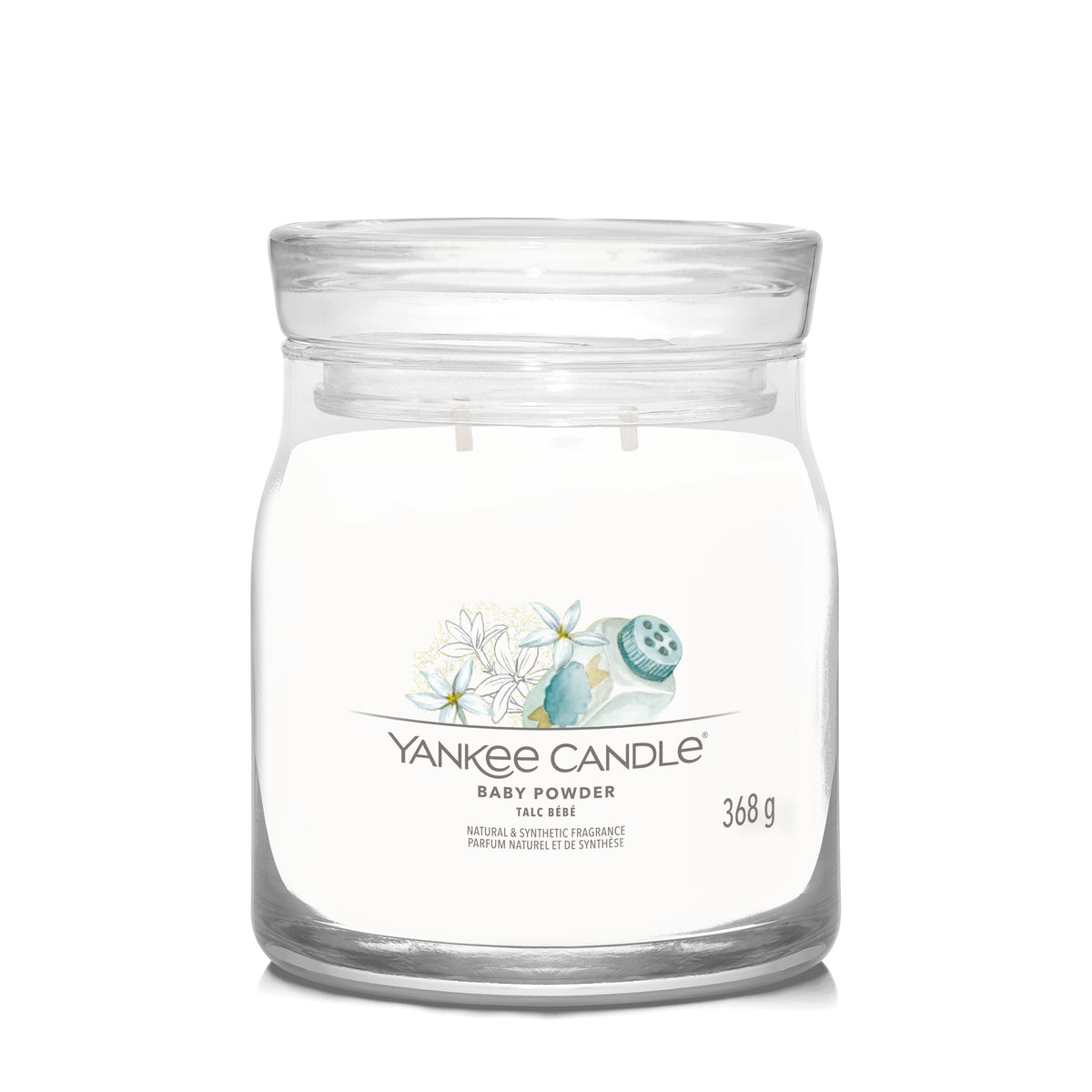 YC Baby Powder Signature Medium Jar