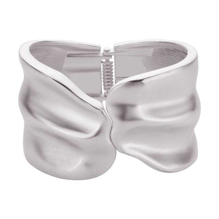 Bracelet - Berlijn Armband Zilverkleurig Mat