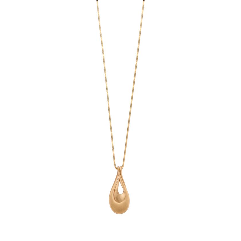 Collier - Boston Halsketting Goudkleurig Mat