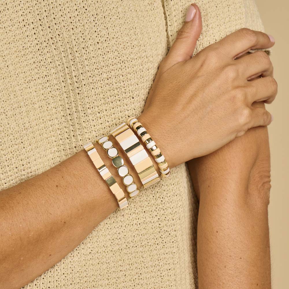 Bracelet - Cab 38 Blanc