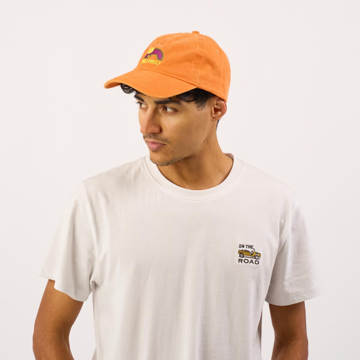 Casquette en coton unie - Orange
