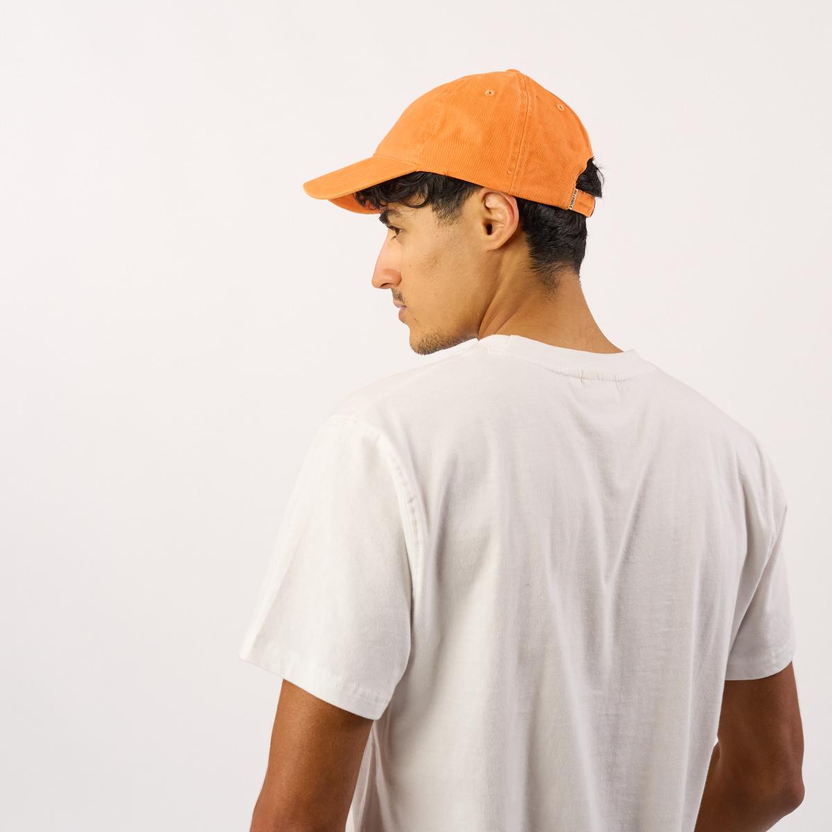 Casquette en coton unie - Orange
