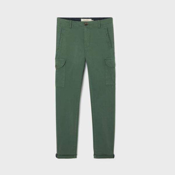 Pantalon cargo - Vert foncé