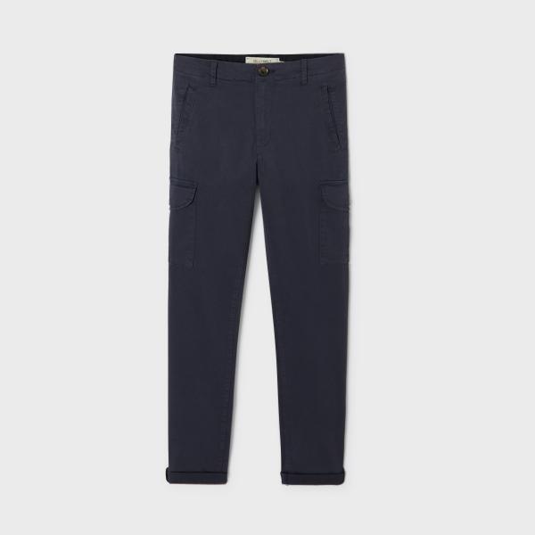 Pantalon cargo - Bleu marine