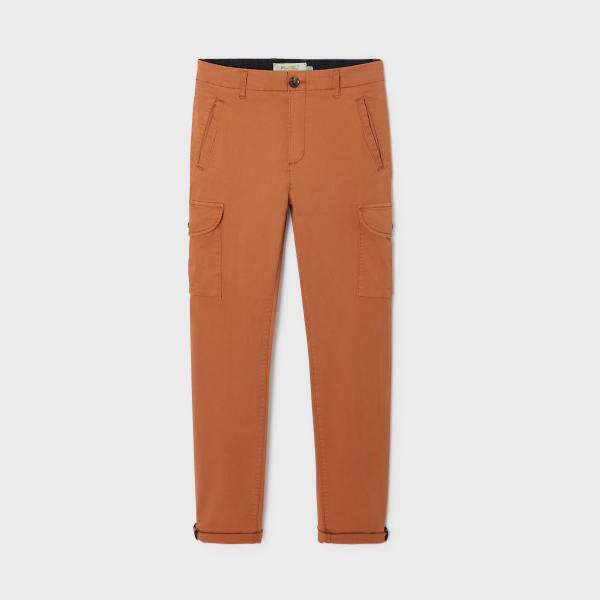 Pantalon cargo - Camel - Marron