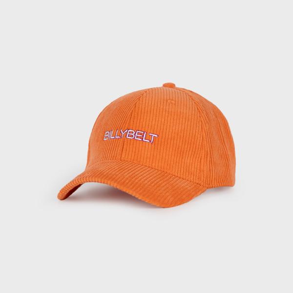 Casquette en velours unie - Orange