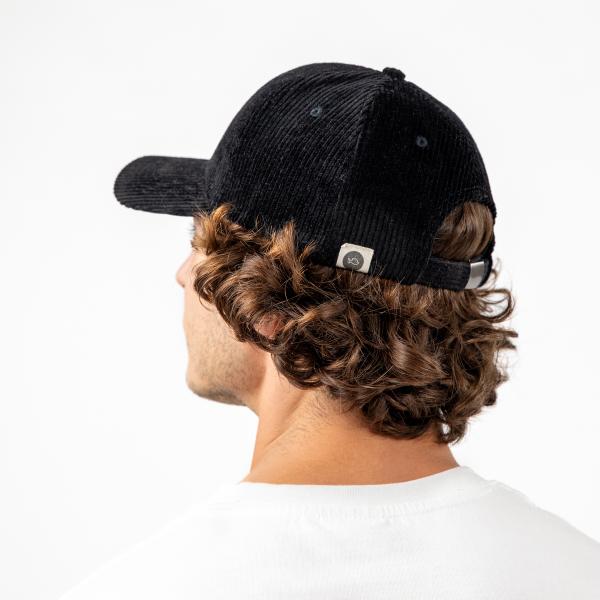 Casquette en velours unie - Noir