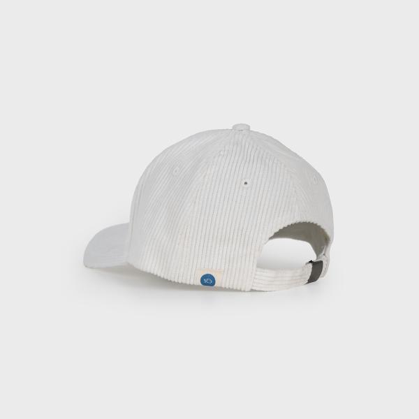 Casquette en velours unie - Blanc