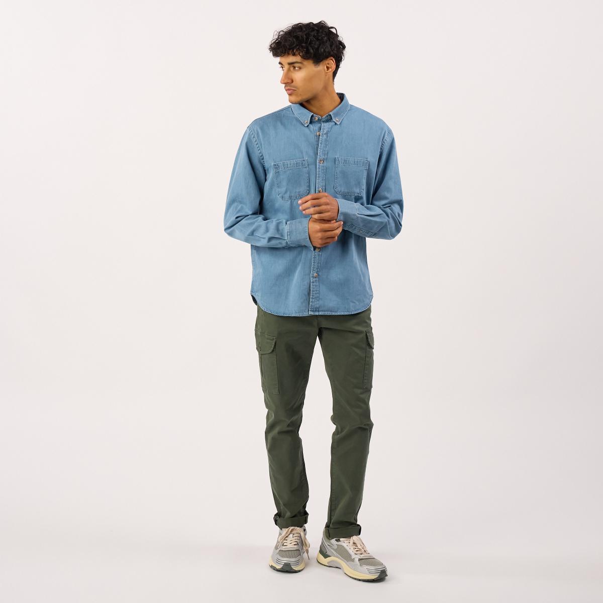 Chemise en denim - Bleu ciel