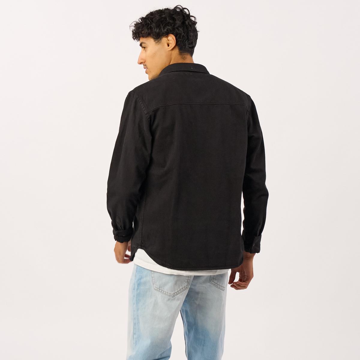 Chemise en denim - Noir