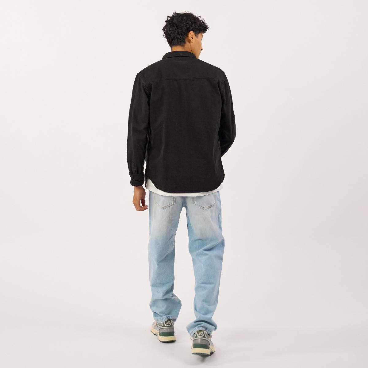 Chemise en denim - Noir