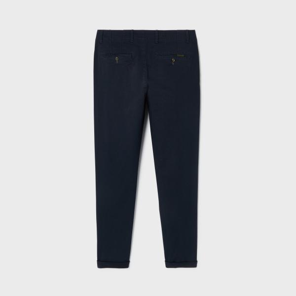 Pantalon chino - Marine - Bleu