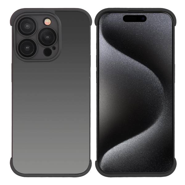 Coque Adhesive Iphone 15 Pro - Noir