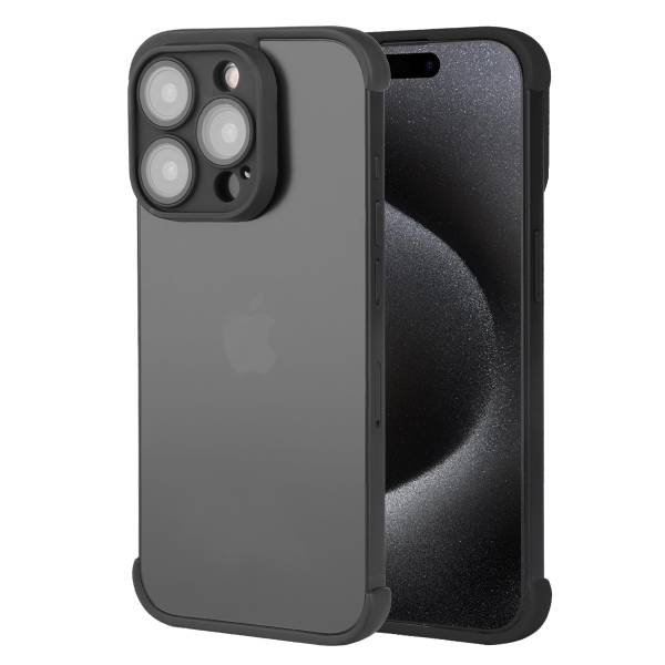 Coque Adhesive Iphone 15 Pro - Noir