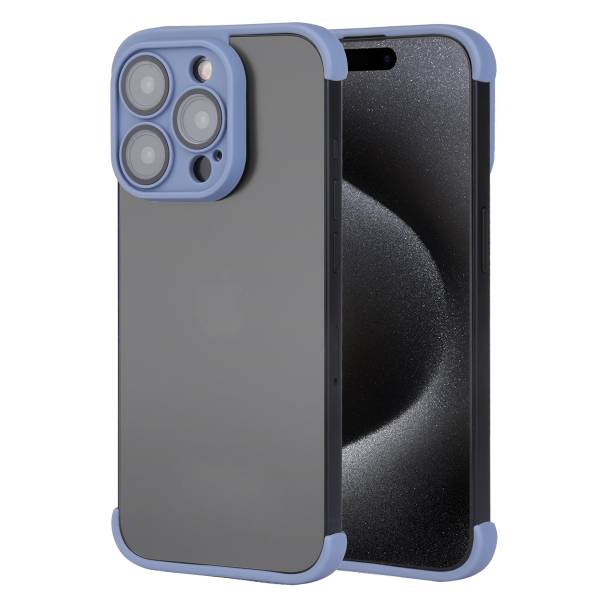 Coque Adhesive Iphone 15 Pro - Bleu 