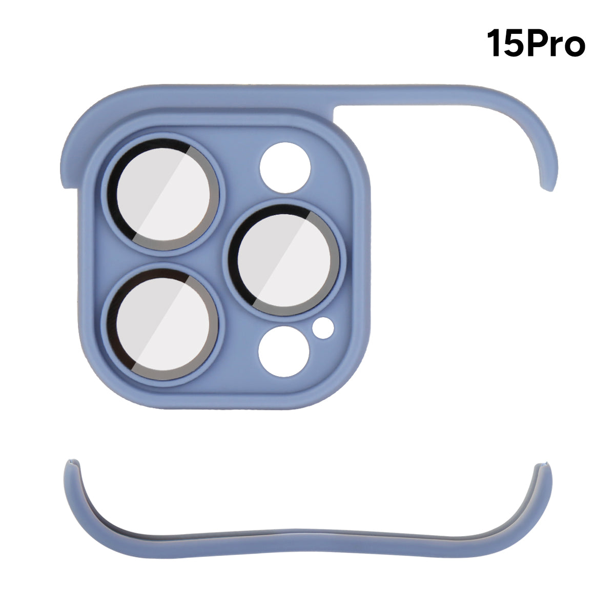 Coque Adhesive Iphone 15 Pro - Bleu 