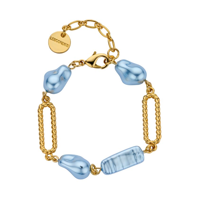 Bracelet - Dadelief Armband Lichtblauw