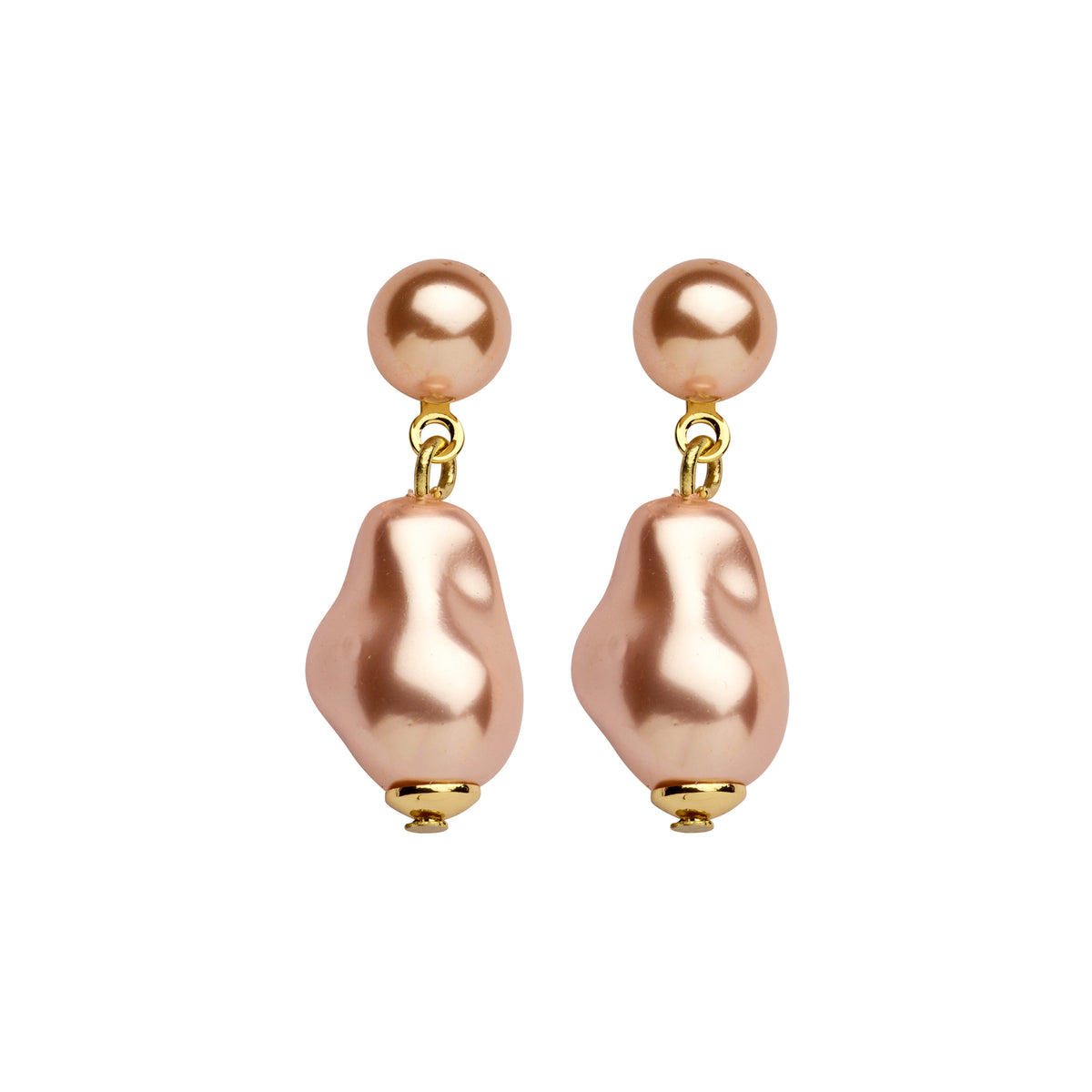 Boucles D'Oreilles - Dadelief Oorbellen Vieux Roze