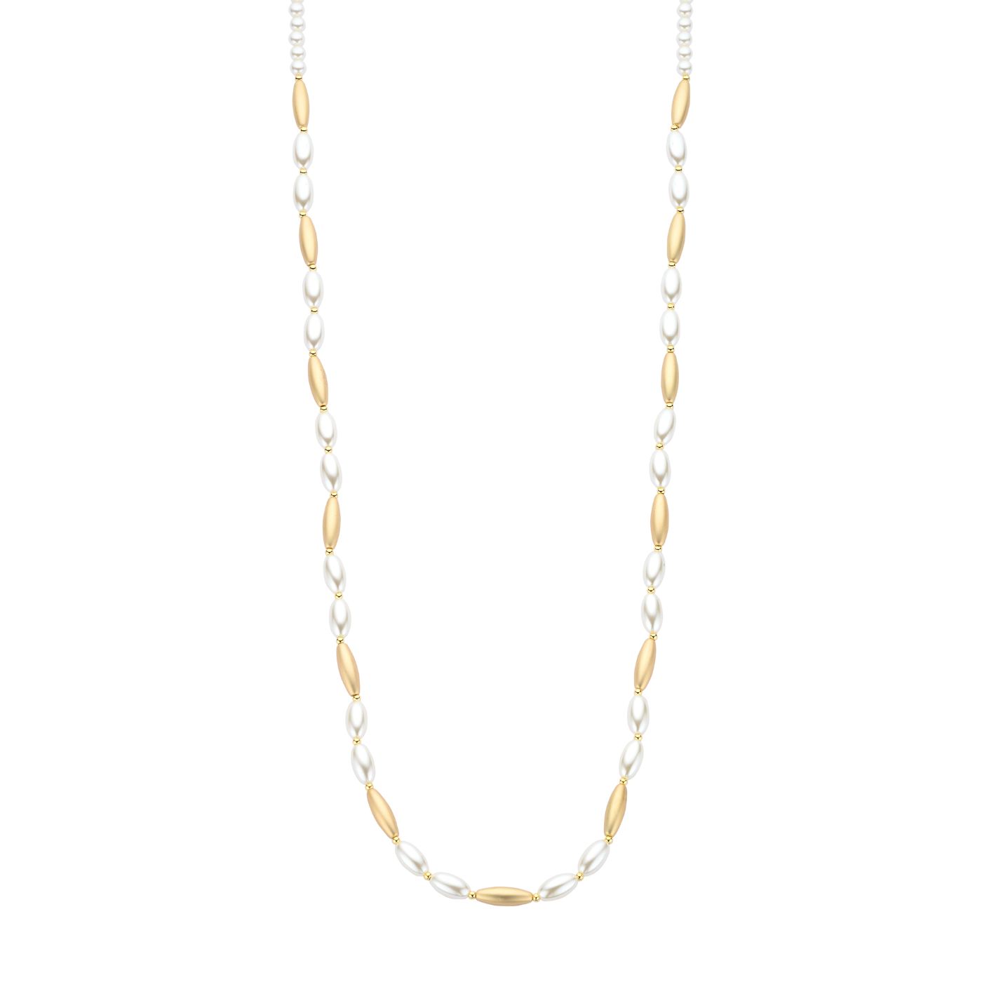 Collier - Dariolang Halsketting Parelmoer