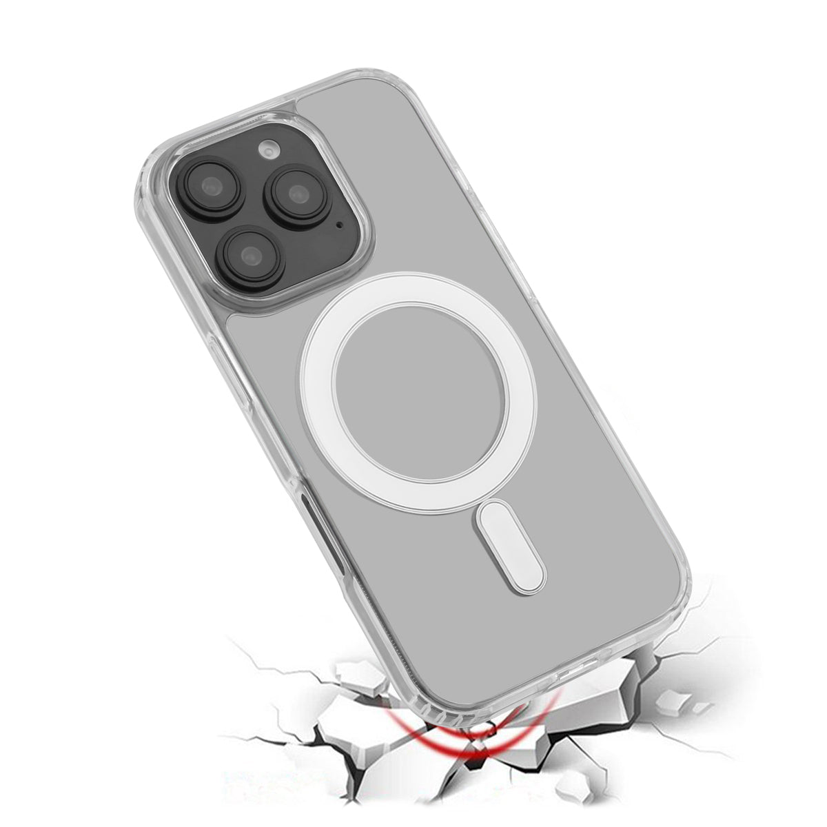 Coque Magsafe Iphone 16Pro - Transparent