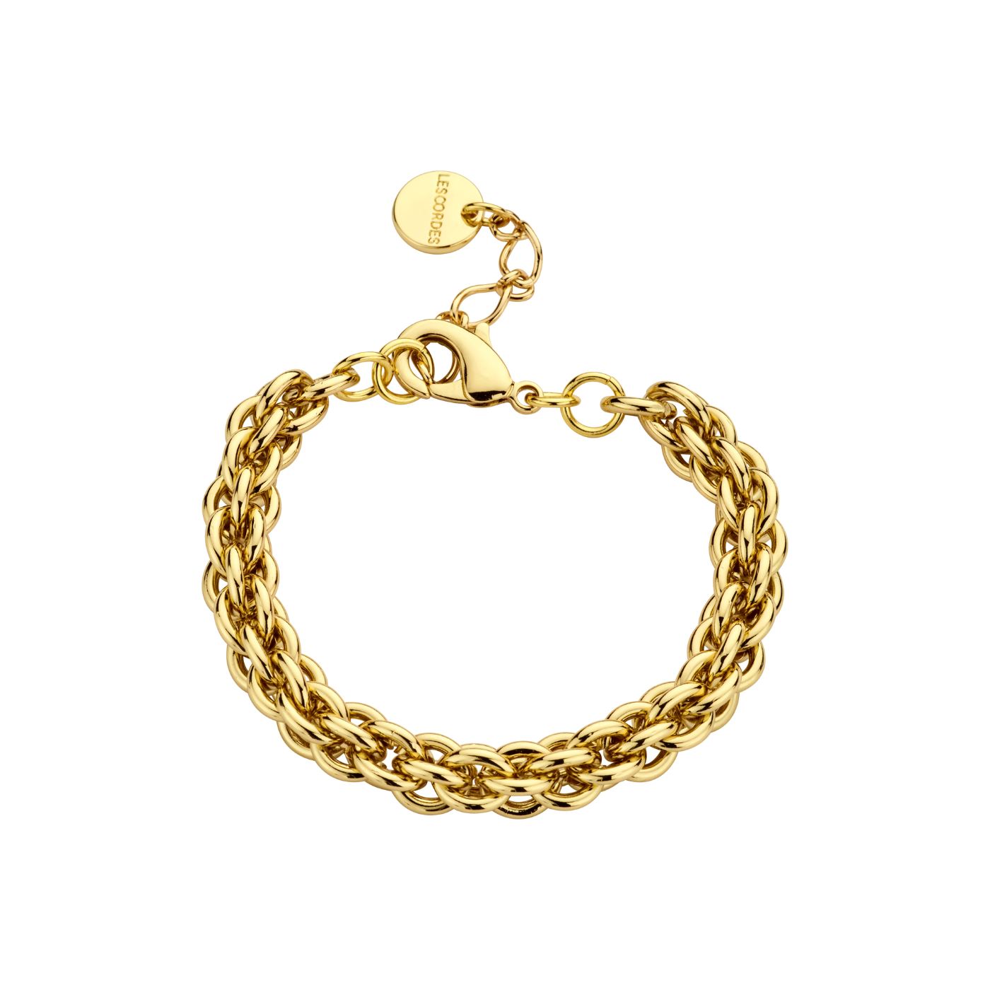 Bracelet - Debbie Armband Goudkleurig Mat