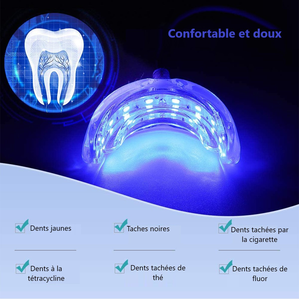 Appareil Led Pour Blanchiment Dentaire - Transparent