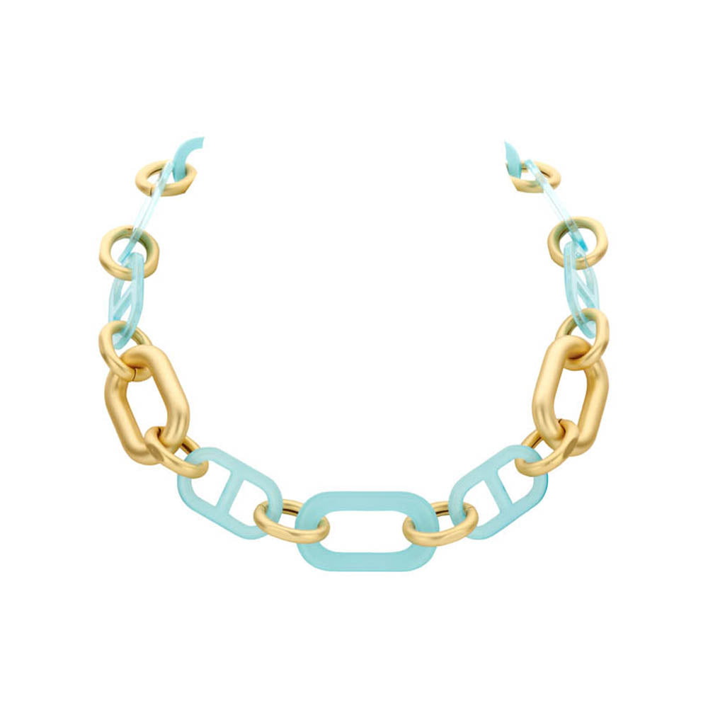 Collier - Desro Bleu Clair