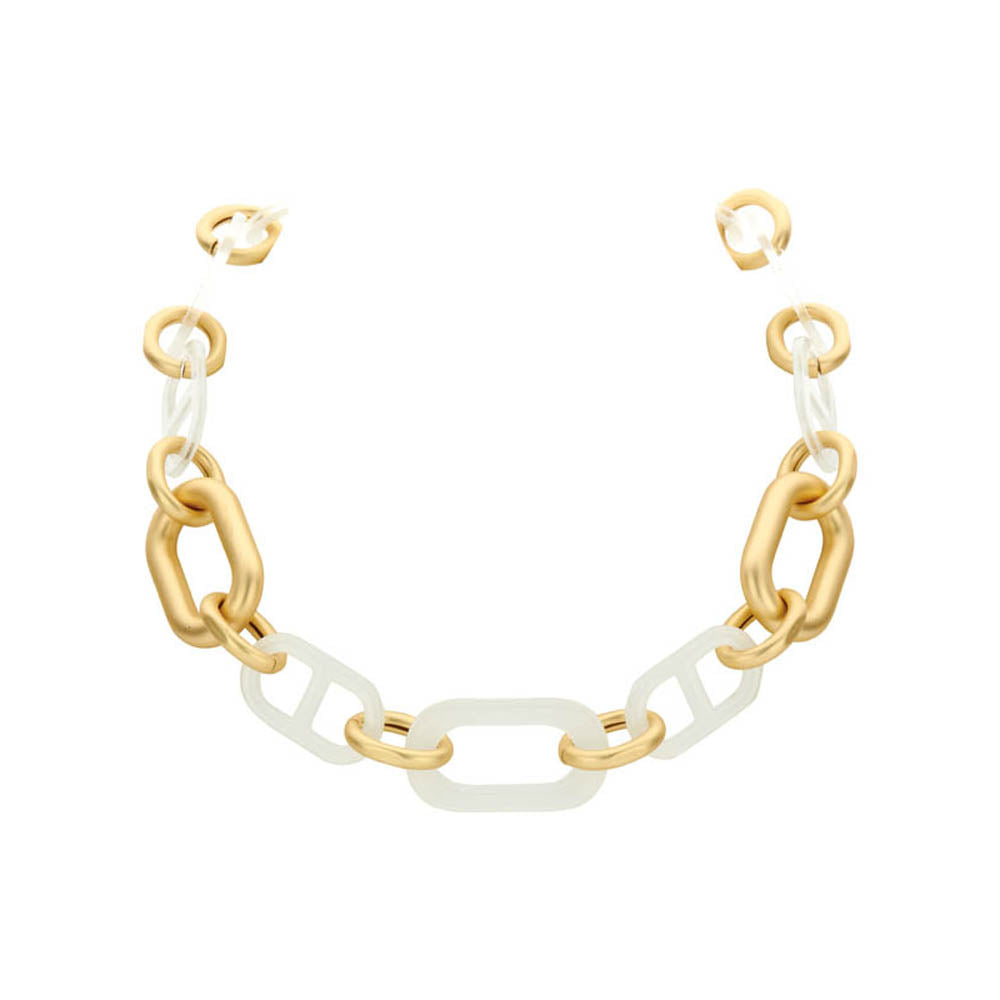 Collier - Desro Blanc