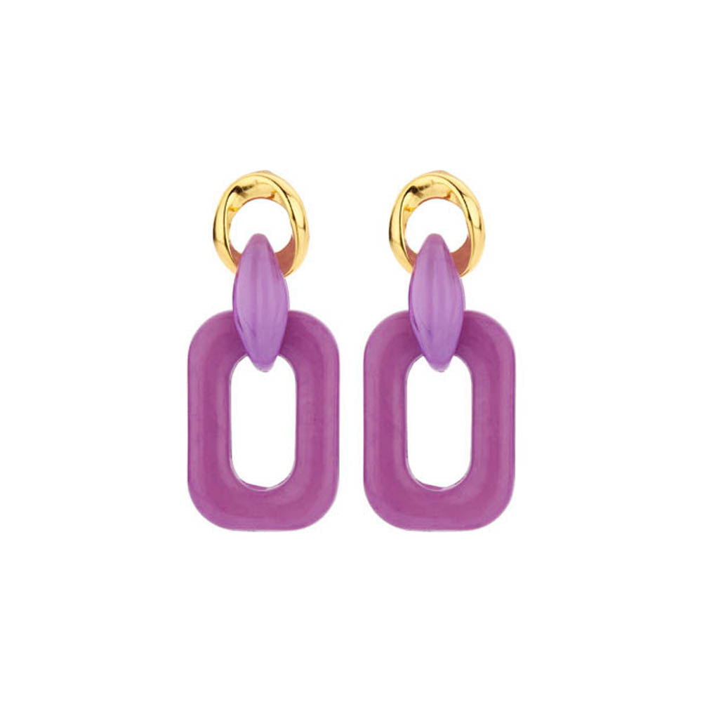 Boucles D&#39;Oreilles - Dide Lila