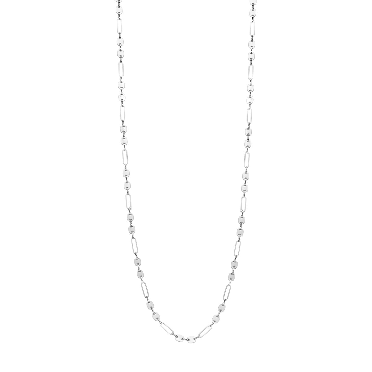 Collier - Dietrichlang Argenté